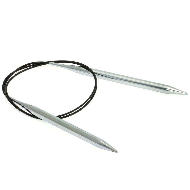 Rundstricknadel Messing St. 7,0/80cm - von Lana Grossa
