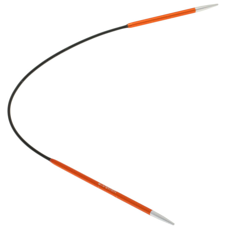 Rundstricknadel Aluminium Rainbow St. 2,5/25cm - von Lana Grossa