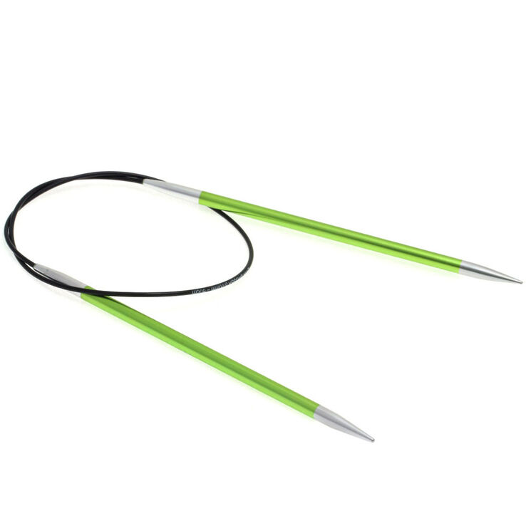 Rundstricknadel Aluminium Rainbow St. 5,0/40cm - von Lana Grossa