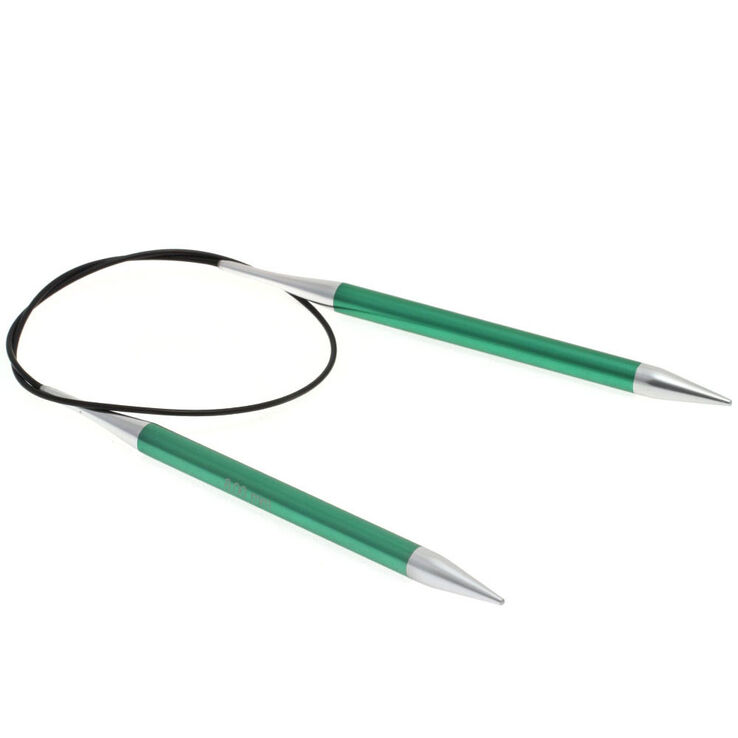 Rundstricknadel Aluminium Rainbow St. 8,0/40cm - von Lana Grossa