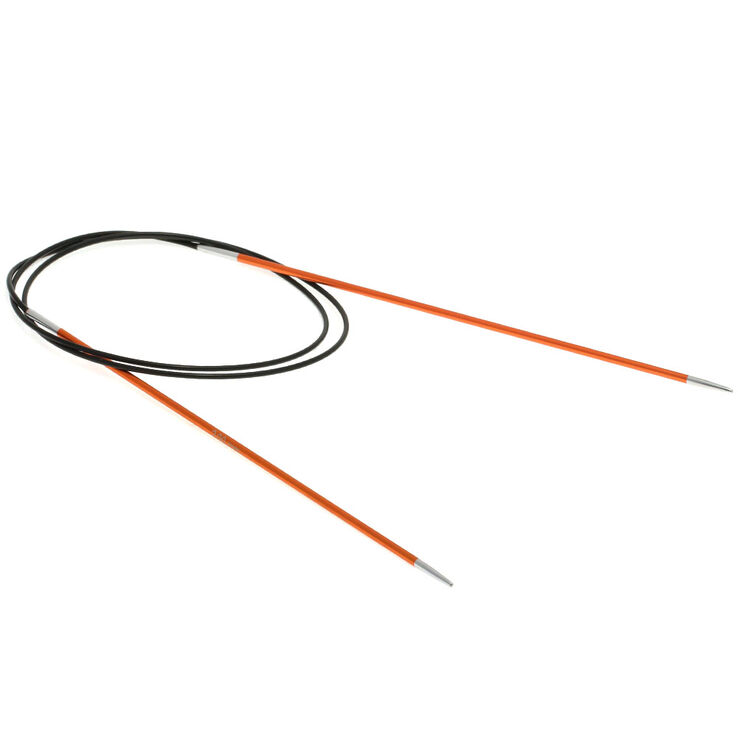 Rundstricknadel Aluminium Rainbow St. 2,0/80cm - von Lana Grossa