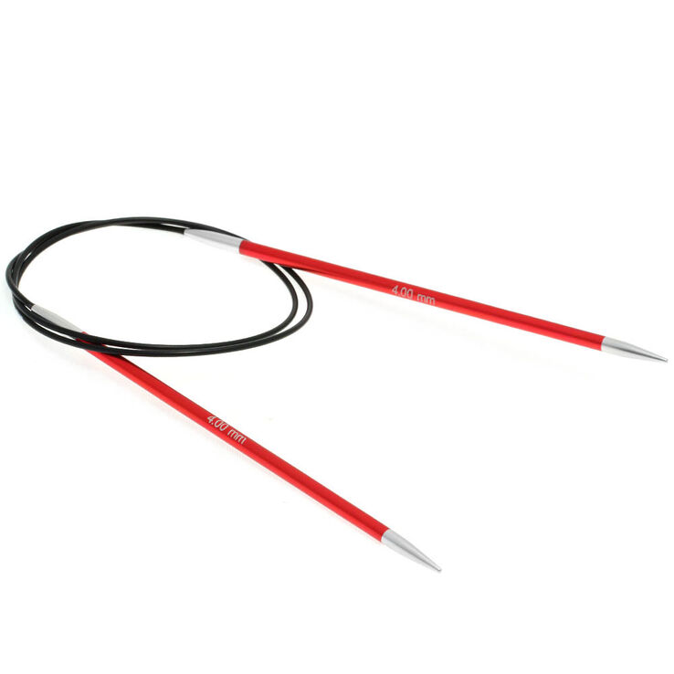 Rundstricknadel Aluminium Rainbow St. 4,0/100cm - von Lana Grossa