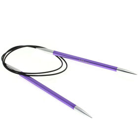 Rundstricknadel Aluminium Rainbow St. 6,0/100cm von Lana Grossa