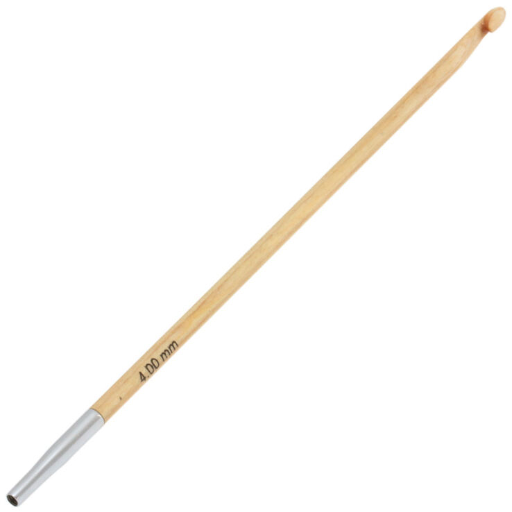 Tunesische Häkelnadel Design-Holz St. 4,0 - von Lana Grossa