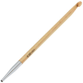 Tunesische Häkelnadel Design-Holz St. 6,0 von Lana Grossa