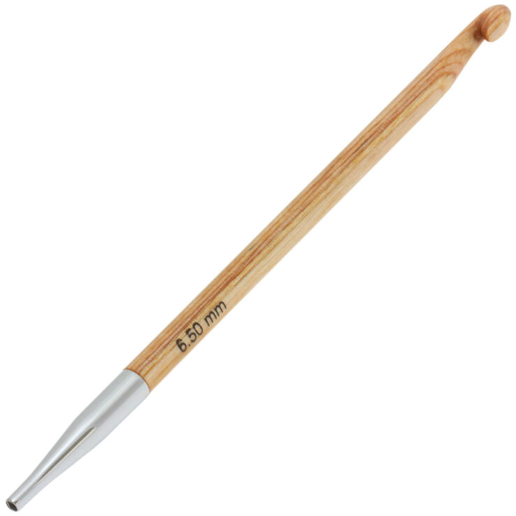Tunesische Häkelnadel Design-Holz St. 6,5 - von Lana Grossa