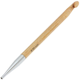 Tunesische Häkelnadel Design-Holz St. 8,0 von Lana Grossa