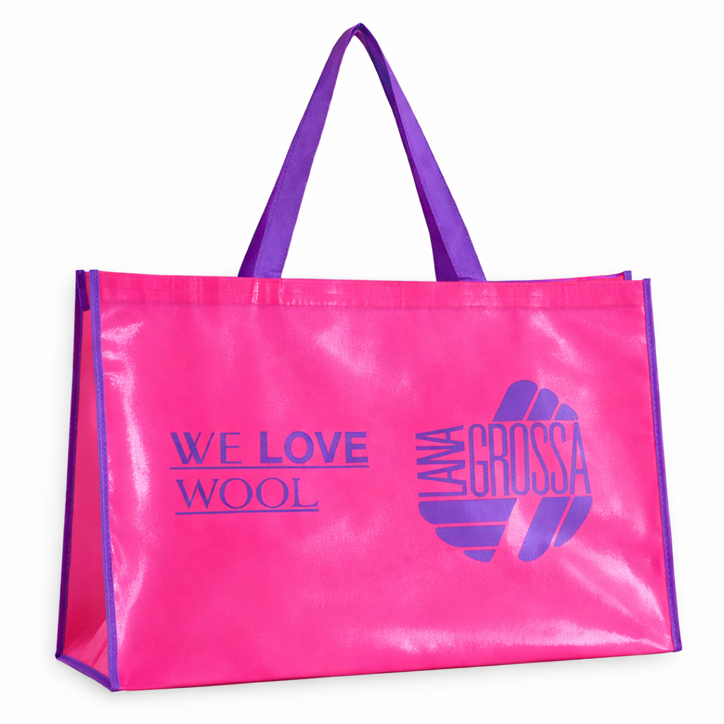 Shopper WE LOVE WOOL (groß) von Lana Grossa