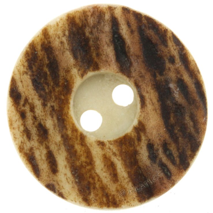 UNION KNOPF 25256/23mm | 22-Dunkelbraun