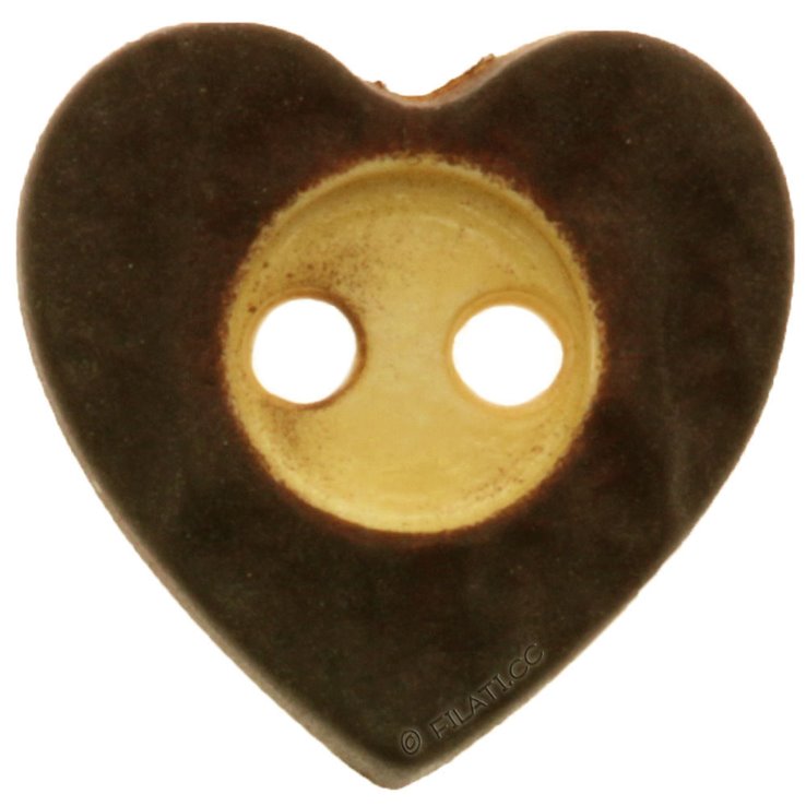 UNION KNOPF 31492/12mm | 20-Braun