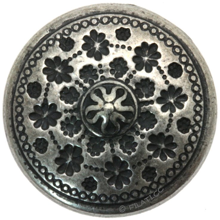 UNION KNOPF 450731/20mm | 83-Silber