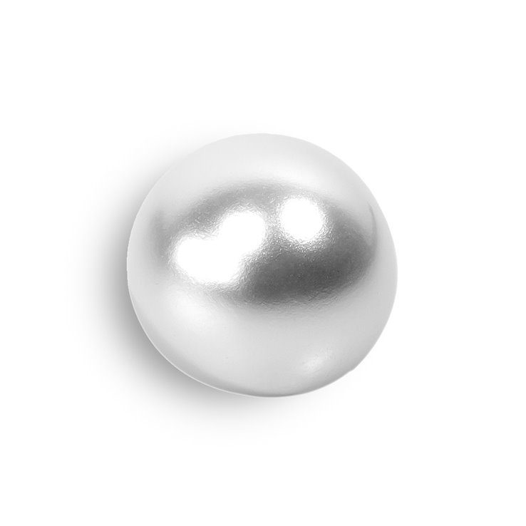 UNION KNOPF 453107/10mm | 12-Perlweiß