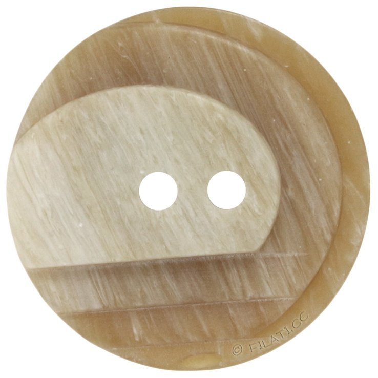 UNION KNOPF 45755/23mm | 16-Braunbeige