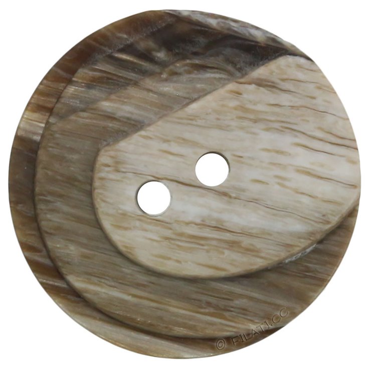 UNION KNOPF 45755/23mm | 20-Braun