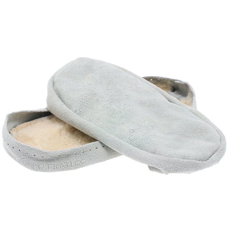 Ledersohlen mit Innenfutter von PRYM | 18-20-Hellgrau