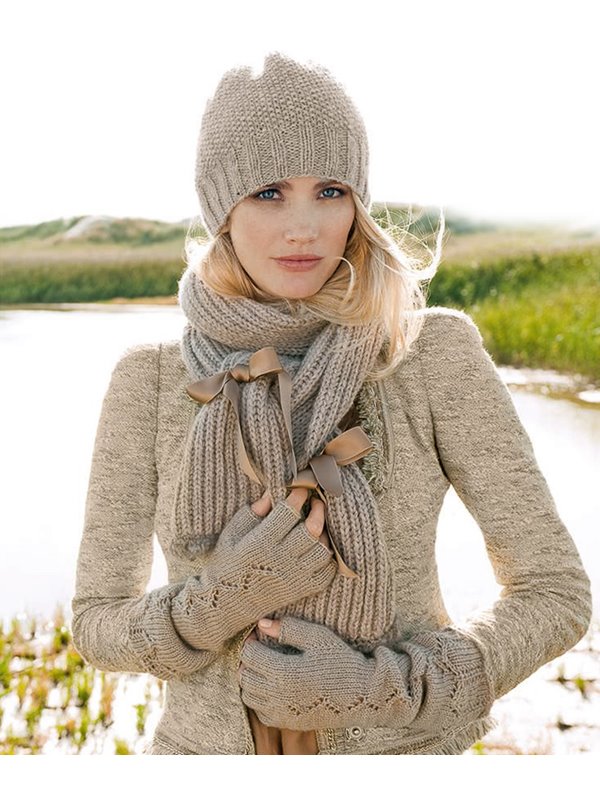 Lana Grossa MÜTZE Alta Moda Alpaca