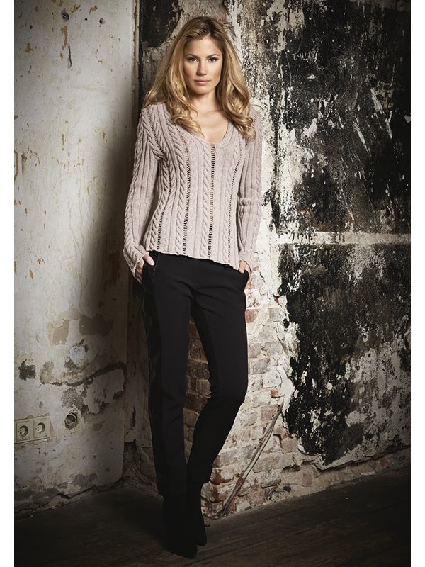 ZOPFPULLI COOL WOOL Melange (GOTS) von Lana Grossa