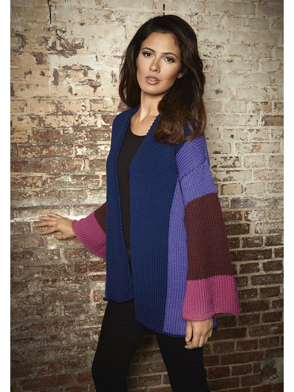 JACKE MIT COLOURBLOCKS Superbingo von Lana Grossa