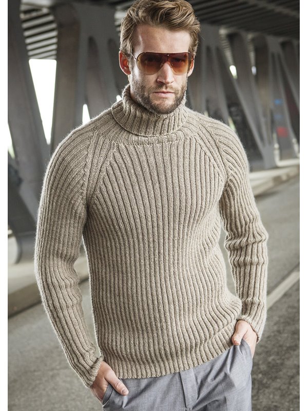 Lana Grossa RIPPENPULLI Cool Wool Alpaca