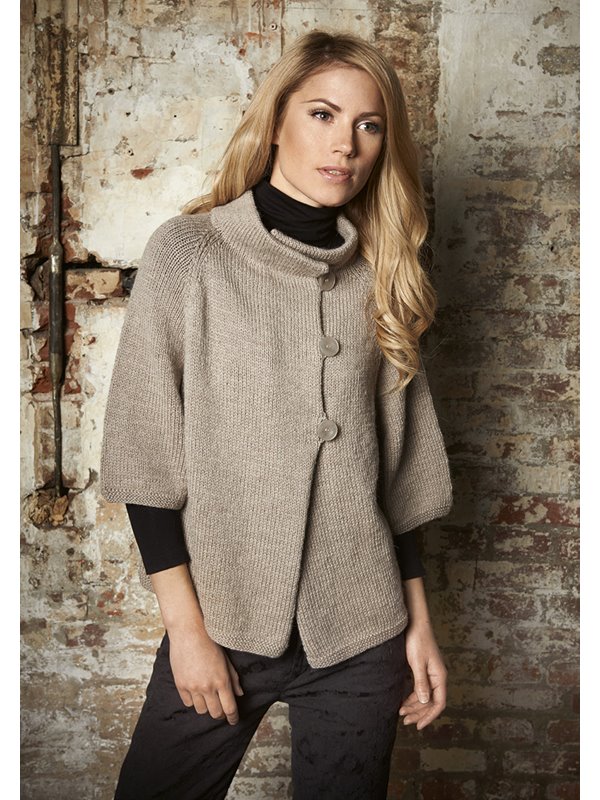 RAGLANJACKE Cool Wool Alpaca von Lana Grossa