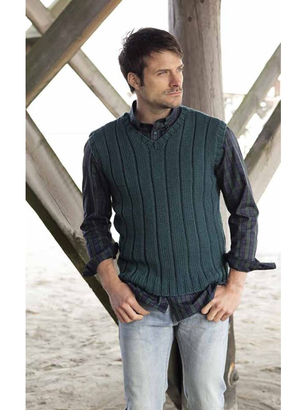 HERRENPULLUNDER BINGO Melange (GOTS) von Lana Grossa