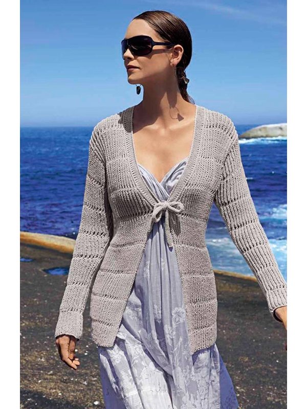 Lana Grossa JACKE IM HALBPATENTMUSTER Elastico