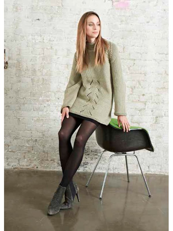 LONGPULLI MIT LOCHMUSTER Superbingo von Lana Grossa