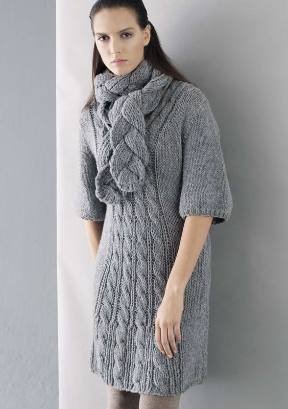 Lana Grossa Kleid ALTA MODA ALPACA