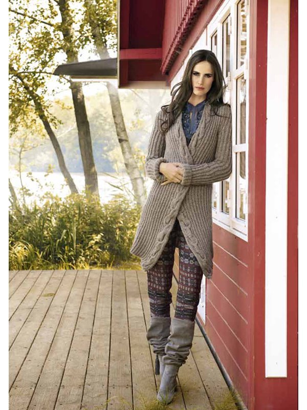 Lana Grossa PATENTMANTEL Alta Moda Alpaca