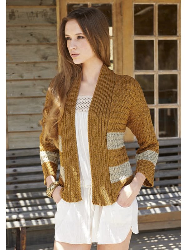 ZOPFMUSTERJACKE Perla von Lana Grossa