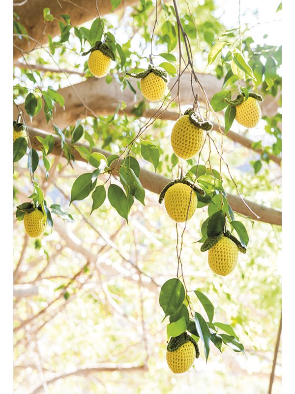 Lana Grossa ZITRONEN TISCHDECKEN-BESCHWERER Organico