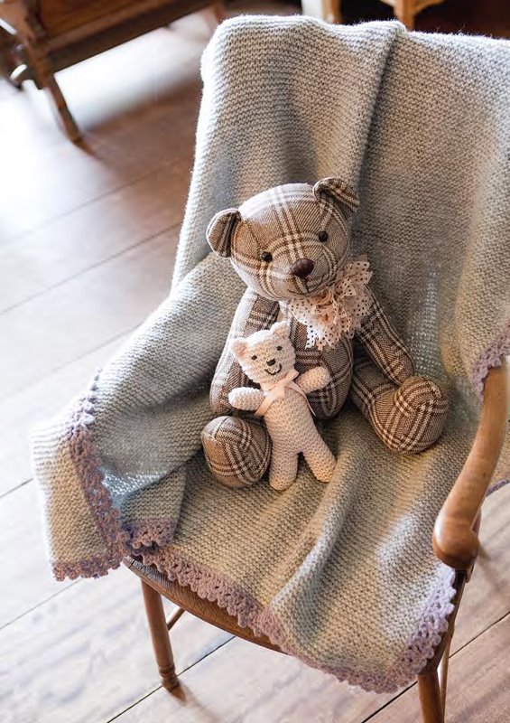Strickteddy COOL WOOL Big Melange (GOTS) von Lana Grossa