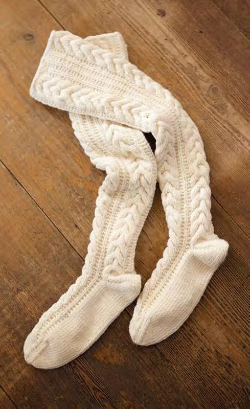 Overknees BINGO Melange (GOTS) von Lana Grossa