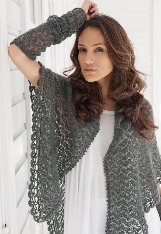 ARMSTULPEN Silkhair von Lana Grossa
