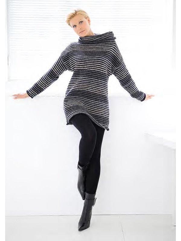 STREIFENPULLI Alta Moda Alpaca von Lana Grossa