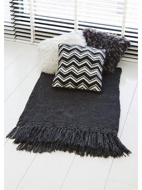 KISSENHÜLLE/ZACKENMUSTER Alta Moda Alpaca von Lana Grossa