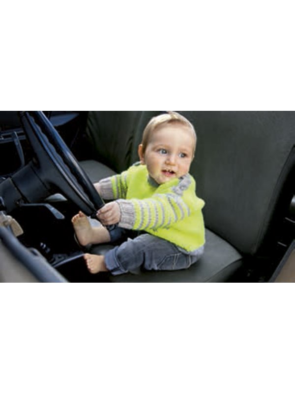 PULLOVER Superbingo/Mille II neon/COOL WOOL Big Melange (GOTS) von Lana Grossa