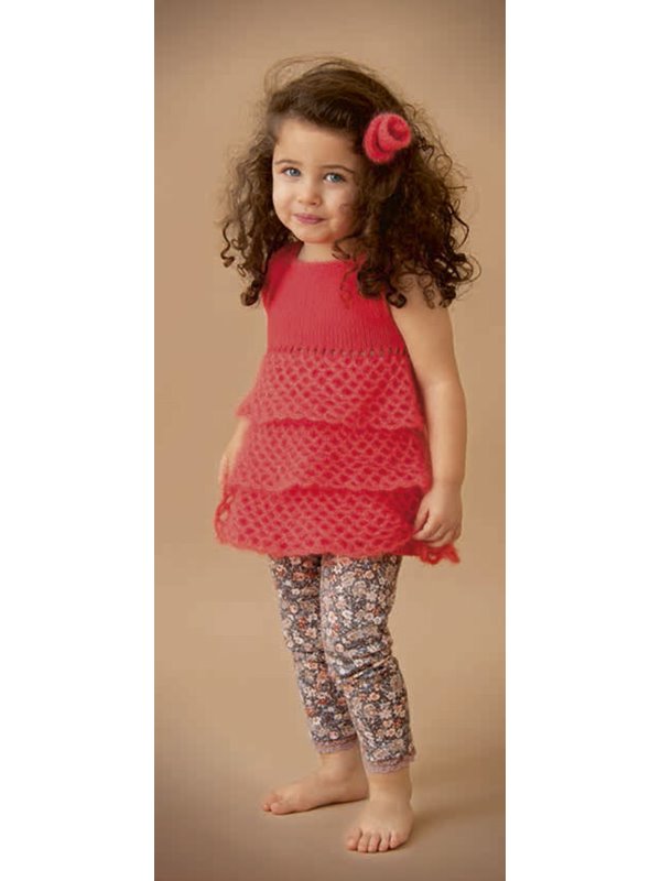 KLEID,HAARSPANGE Elastico/Silkhair von Lana Grossa