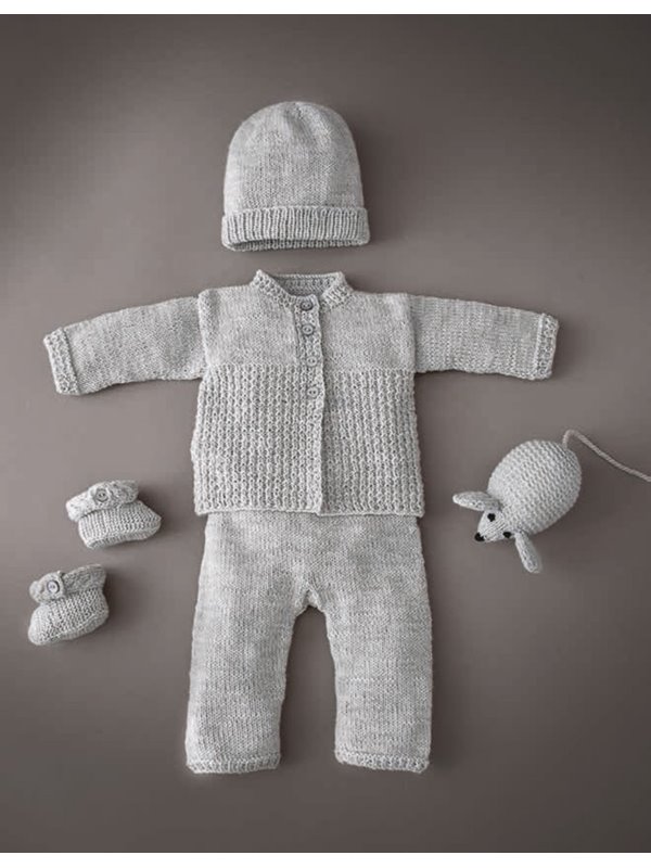 JACKE,HOSE,MÜTZE,SCHUHE,MAUS CW Baby von Lana Grossa