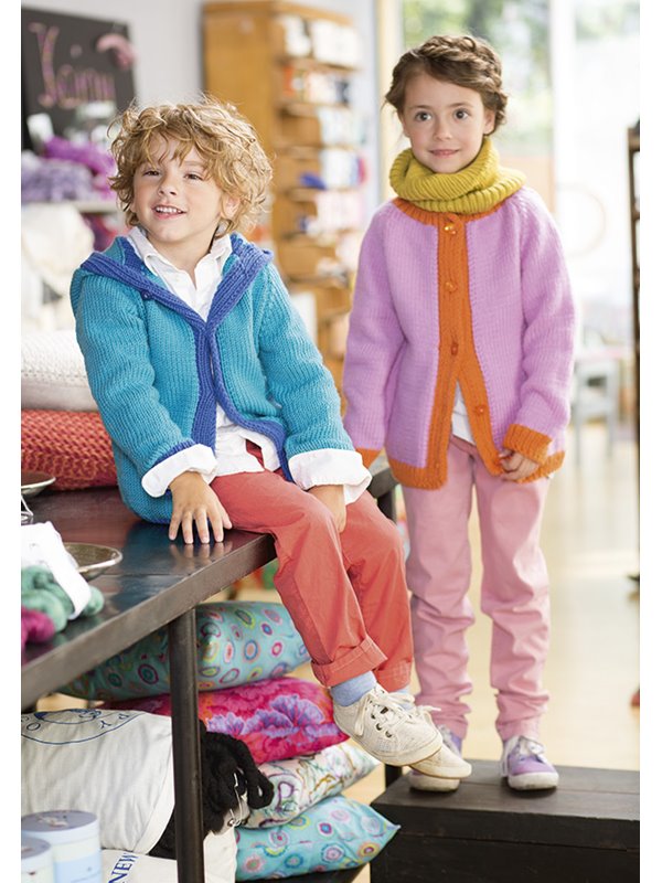 JACKE BINGO Melange (GOTS) von Lana Grossa