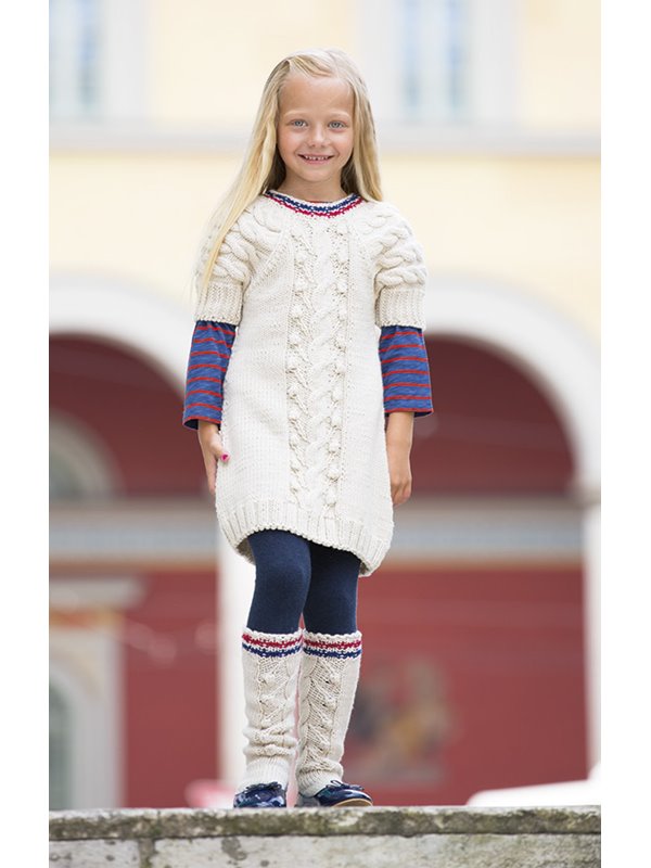KLEID BINGO Melange (GOTS) von Lana Grossa