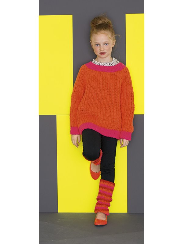 Lana Grossa PULLOVER Mille II Neon