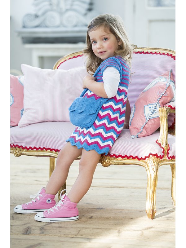 Lana Grossa KLEID UND TASCHE Elastico