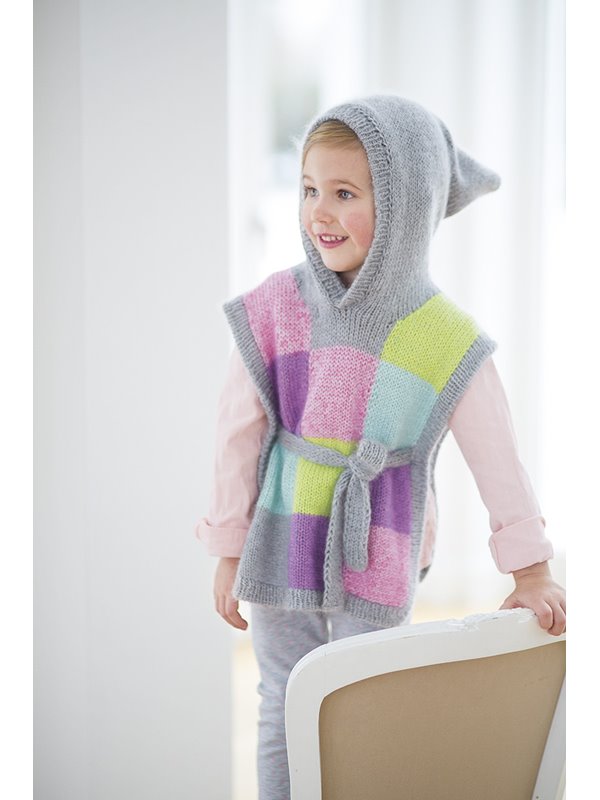 Lana Grossa KAPUZENPONCHO Linarte/Silkhair