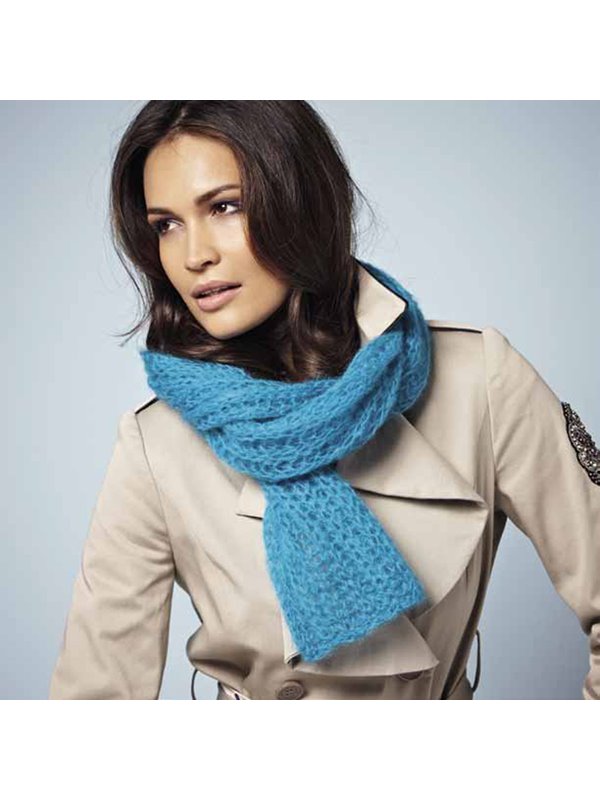 SCHAL Silkhair uni von Lana Grossa