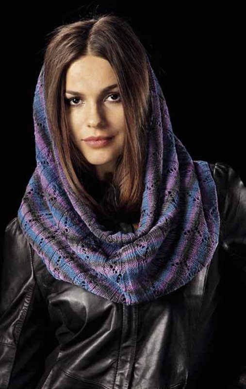 SNOOD Lace Merino print/degradé von Lana Grossa