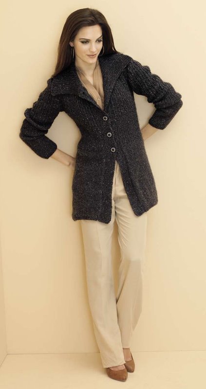Longjacke WINDSOR von Lana Grossa