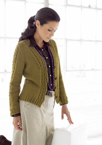 Jacke BINGO Melange (GOTS) von Lana Grossa