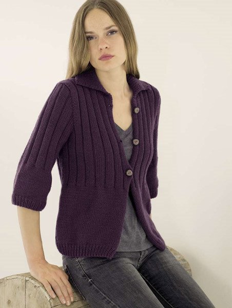 Jacke BINGO Melange (GOTS) von Lana Grossa