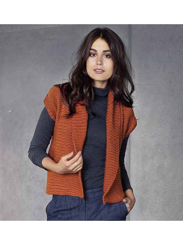 Lana Grossa Weste BINGO Melange (GOTS)